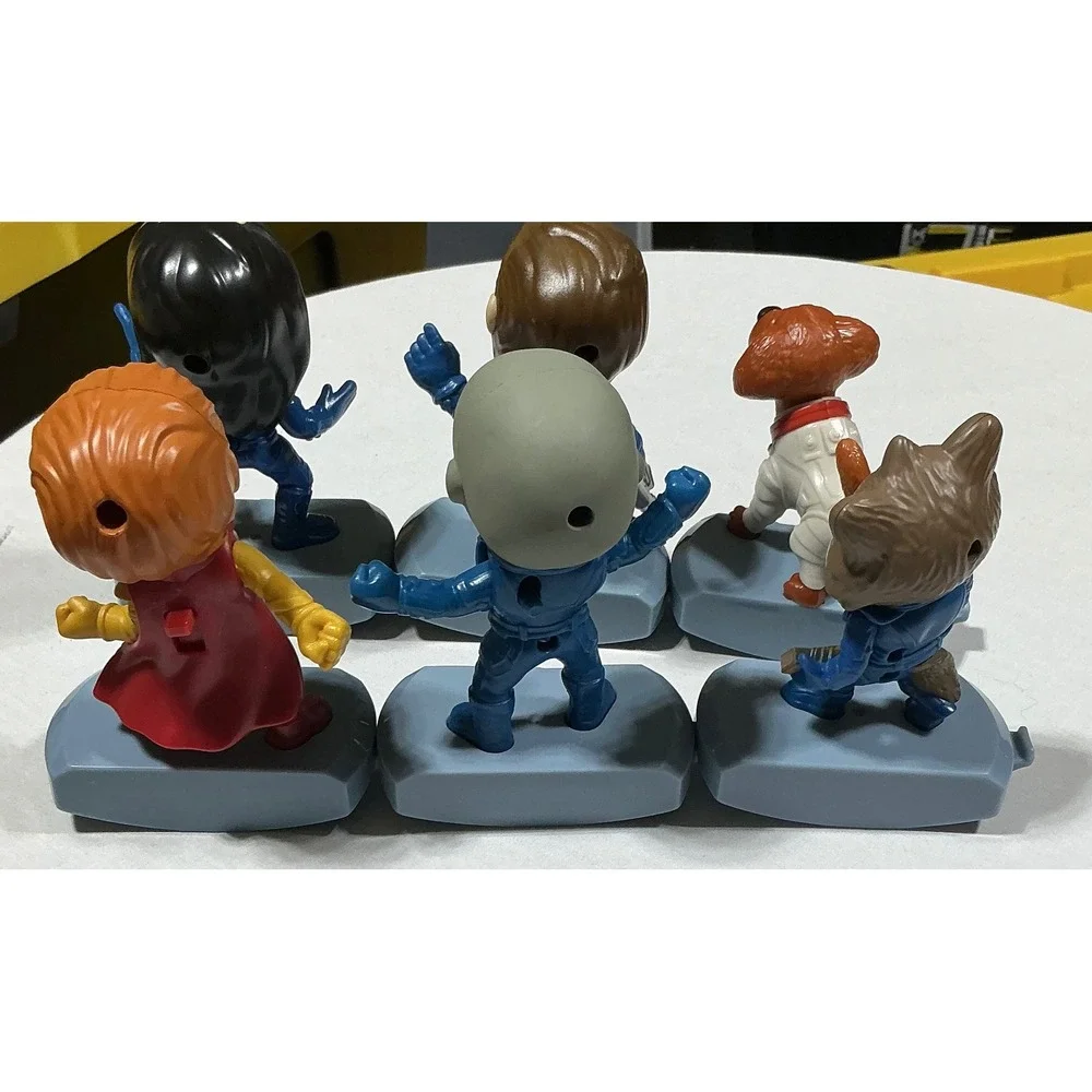 McDonalds Guardians Galaxy Vol 3 Happy Meal Toy Figures Lot 6